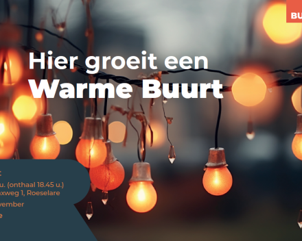 Inspiratie- en netwerkmoment voor wijkcomités